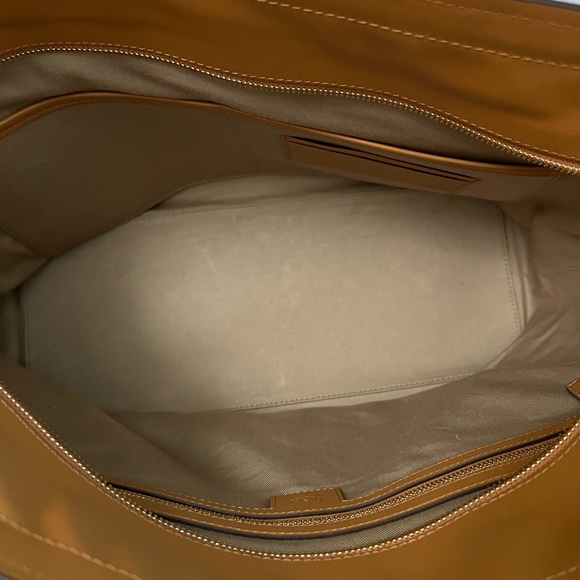 MCM Anya Medium Visetos Zip Top Shopper in Soft pink (Nordstrom Exclusive) - Picture 5 of 9